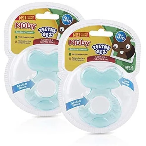 Nuby Silicone Teethe-eez Teether with Bristles