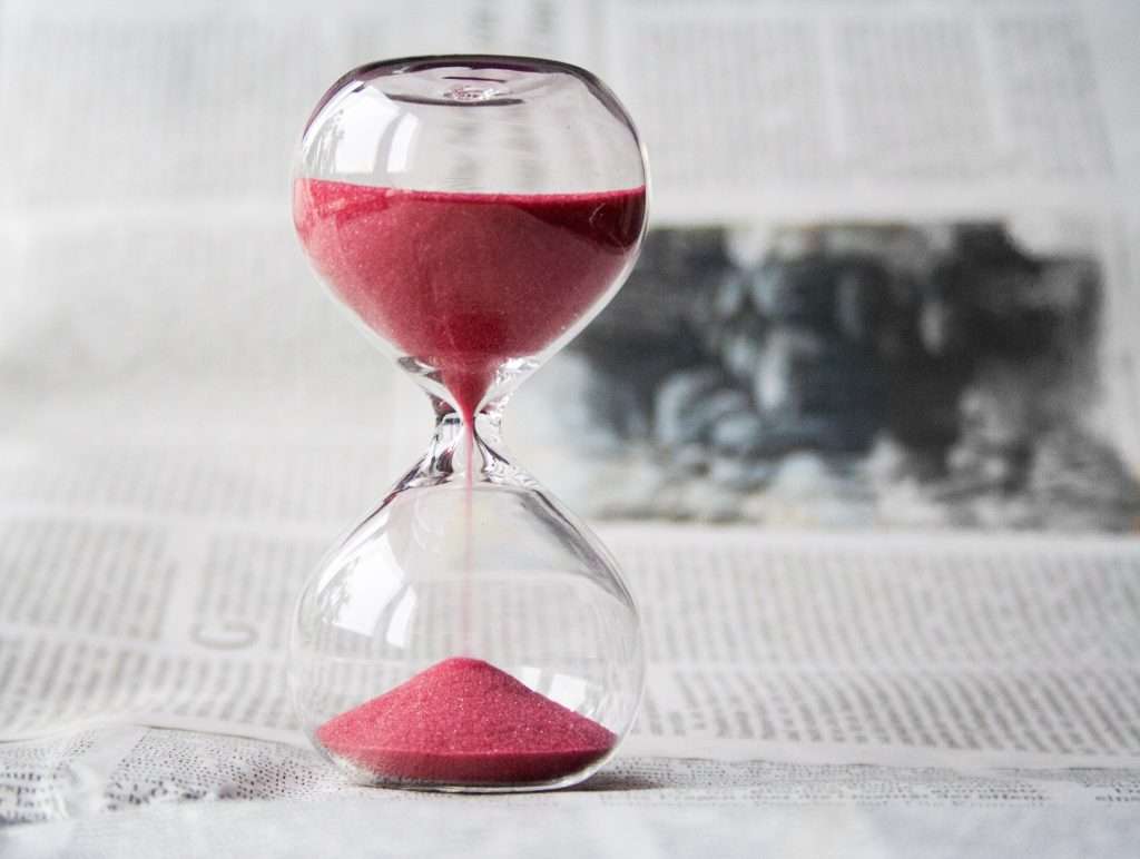 Time Management Hourglass