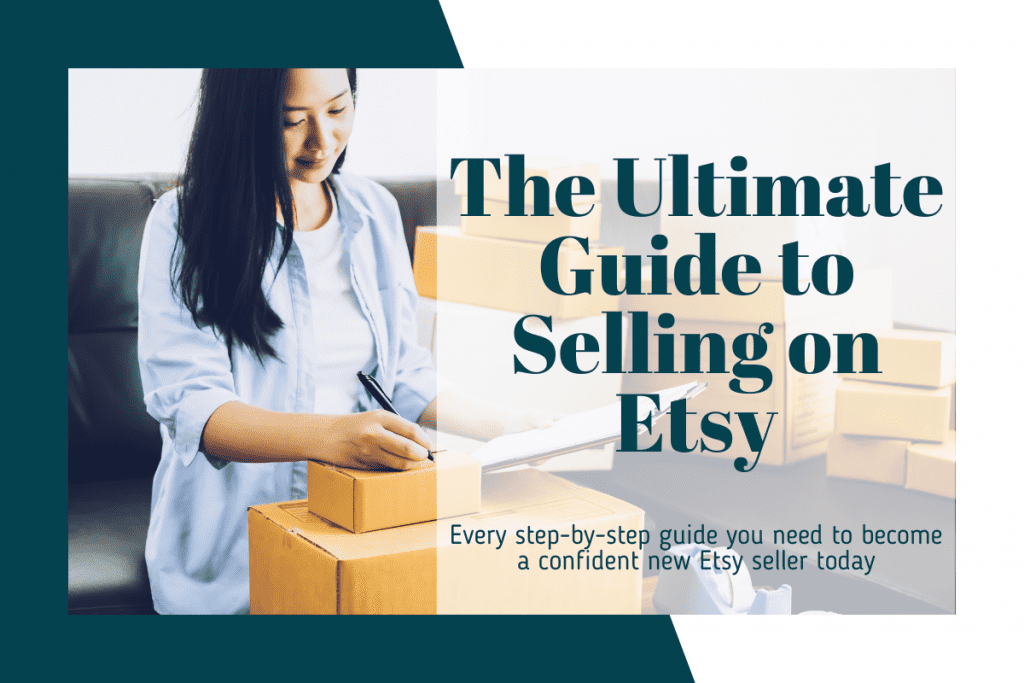 TPM The Ultimate Guide to Selling on Etsy Cover Image With Title